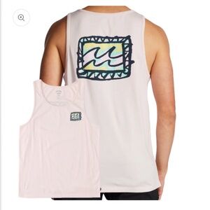 Billabong Men's Crayon Wave Tank in Size Medium (NWT)